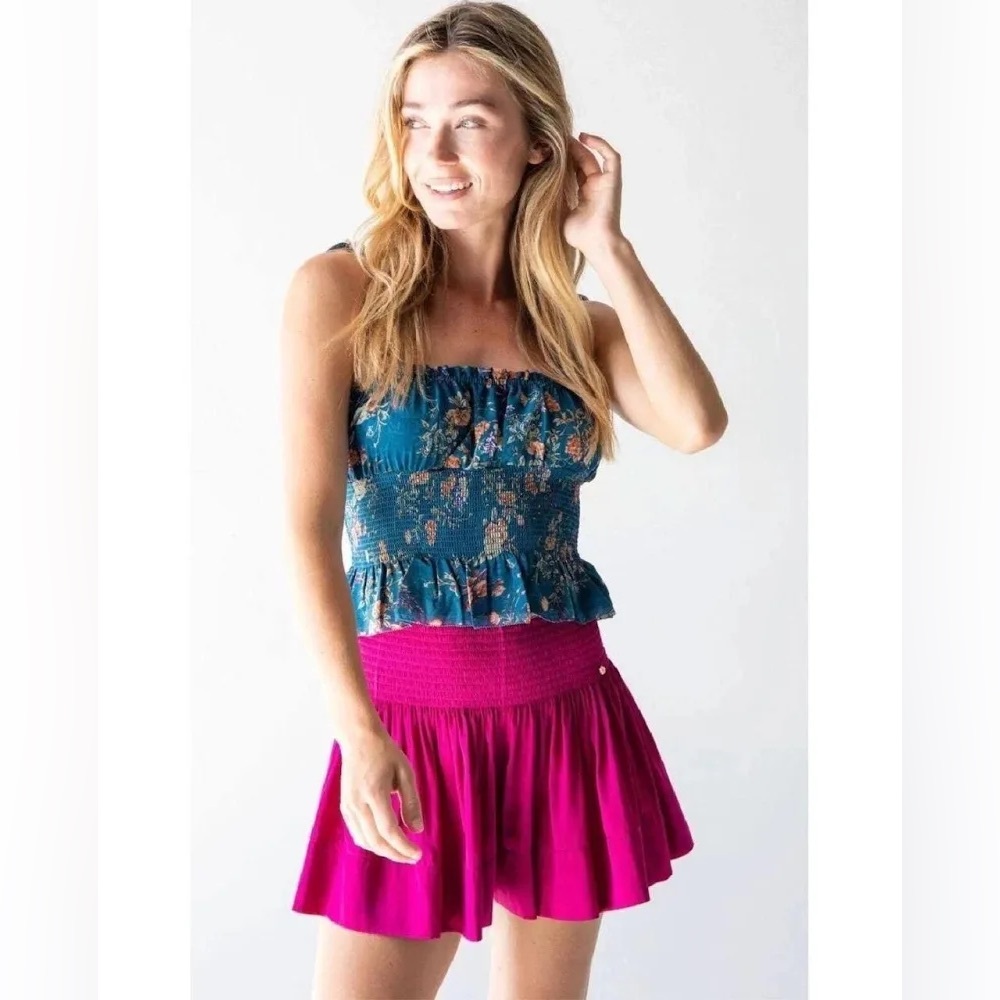 Natural Life Pink Textured Skort Skirt Size XS. New with Tags